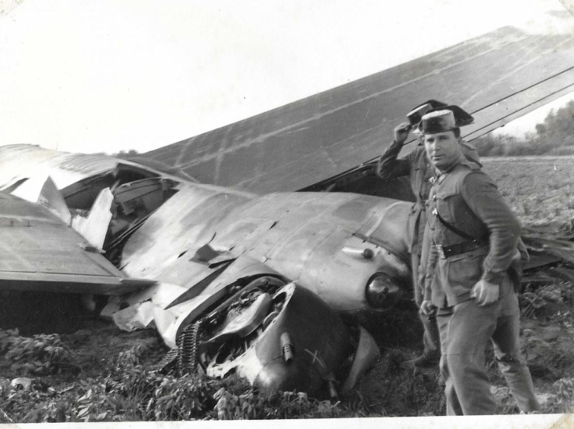 Imagen histórica del incidente nuclear de Palomares en España