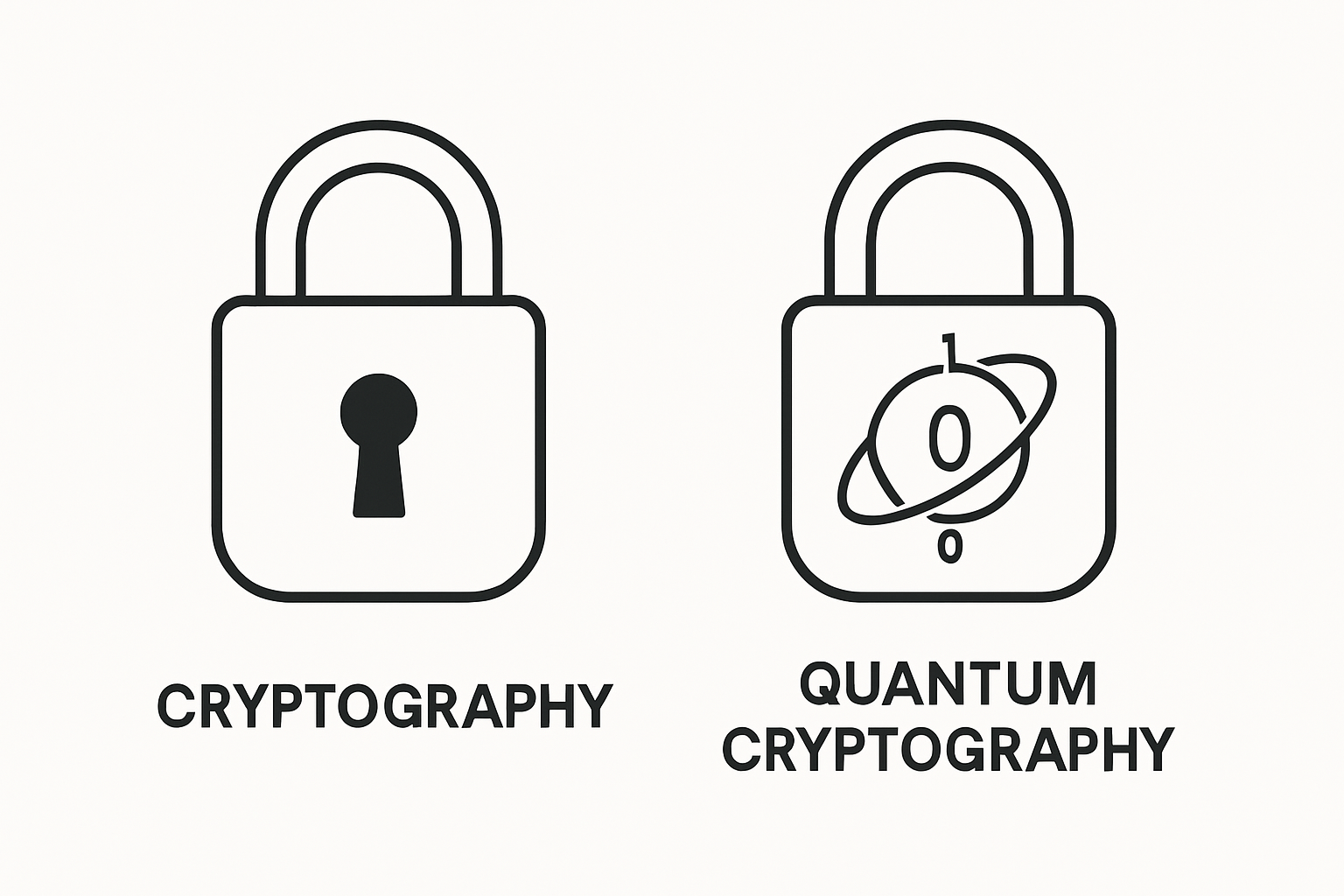Comparación entre criptografía tradicional y criptografía cuántica
