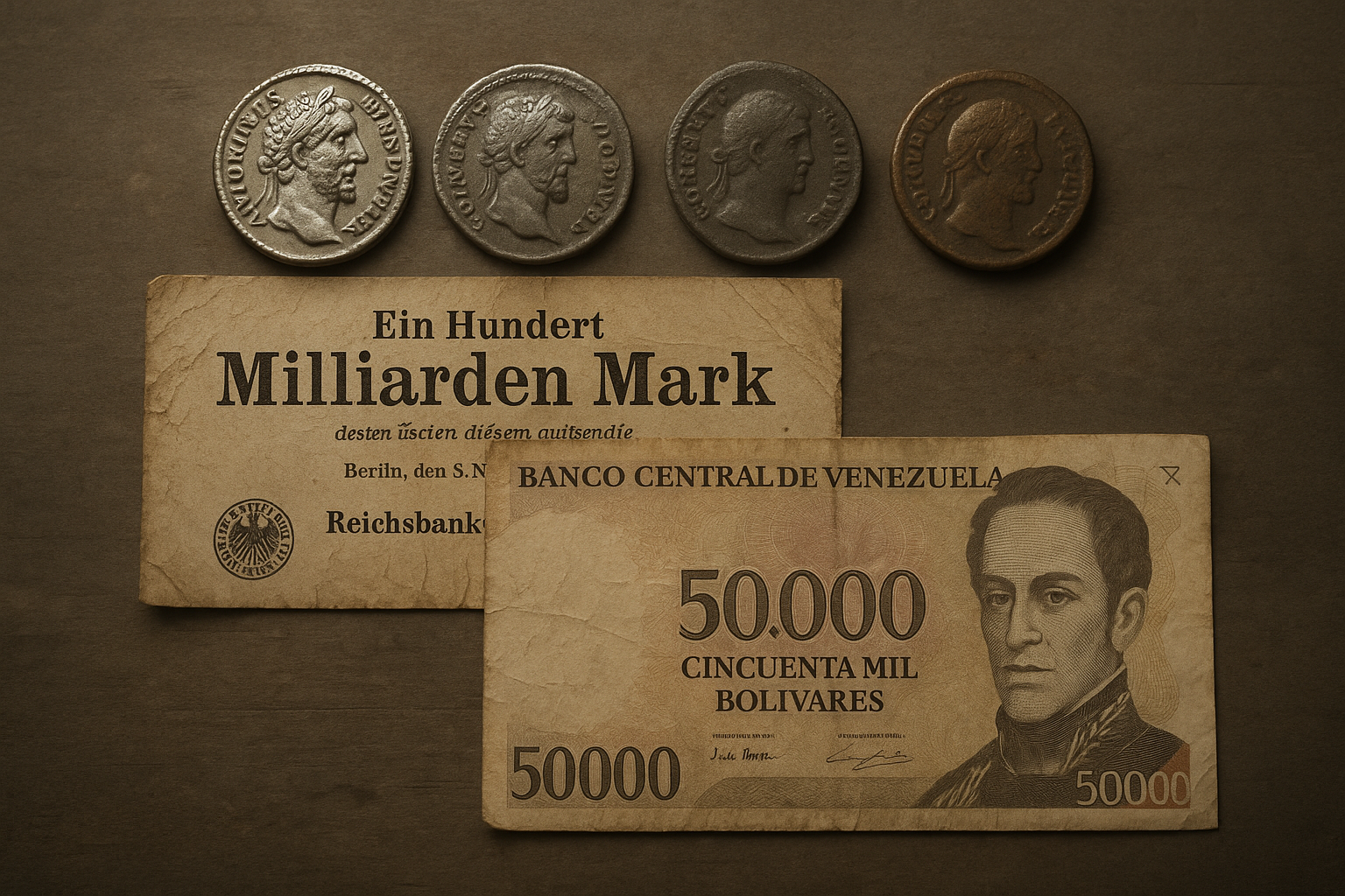 Denario, Marko y Bolivar