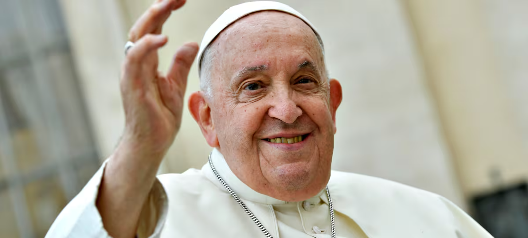 El Papa Francisco durante una ceremonia en el Vaticano